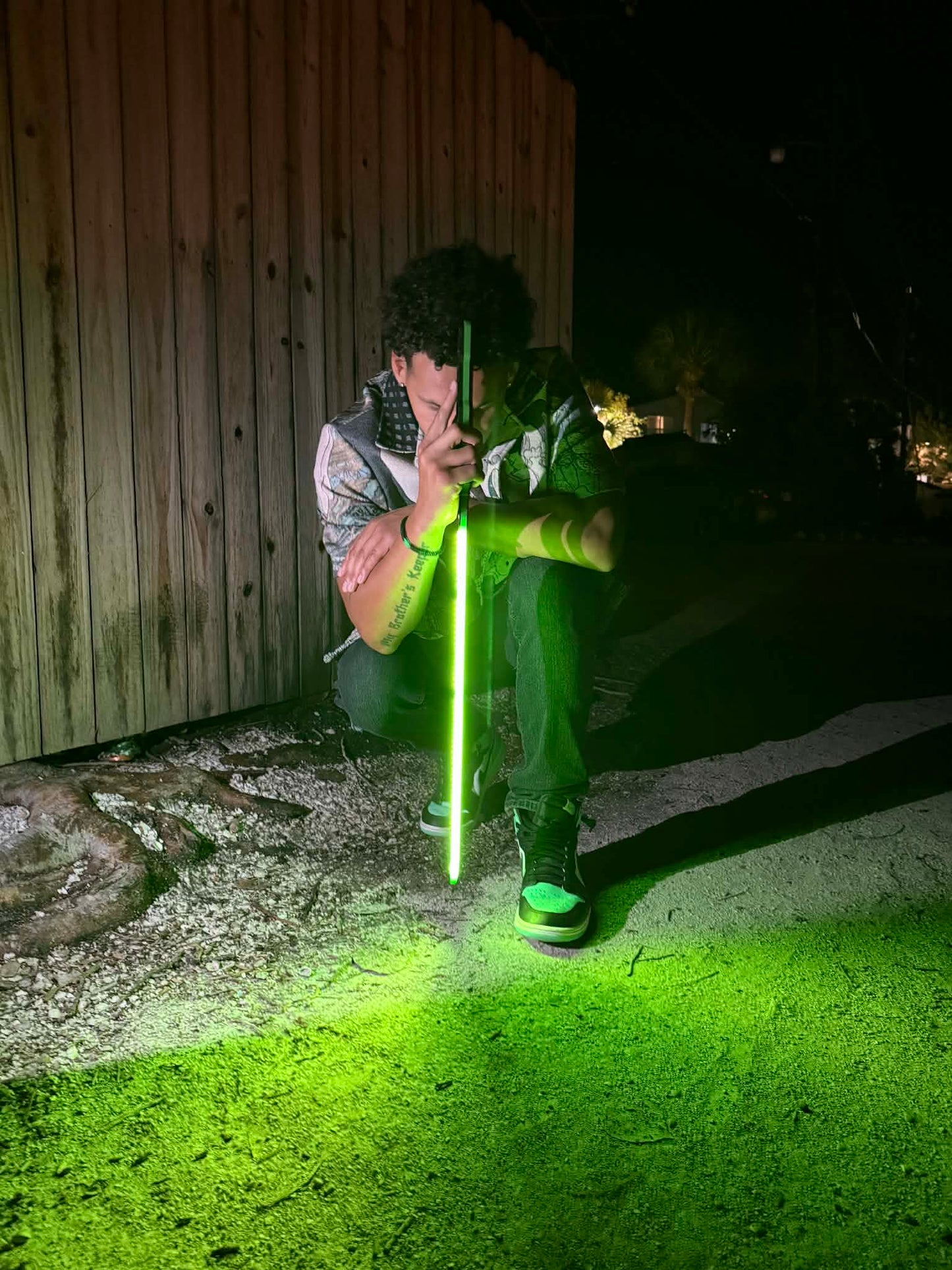 Shogunblades | Series 01: Neon Green | LED Katana