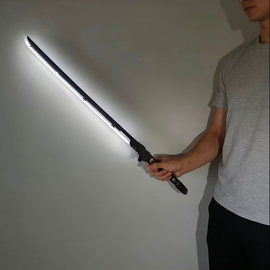 White LED Samurai Sword