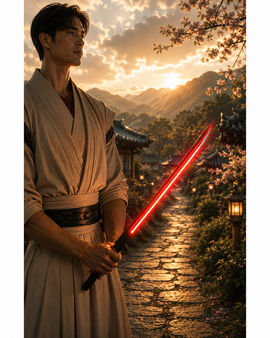 Red LED Samurai Sword