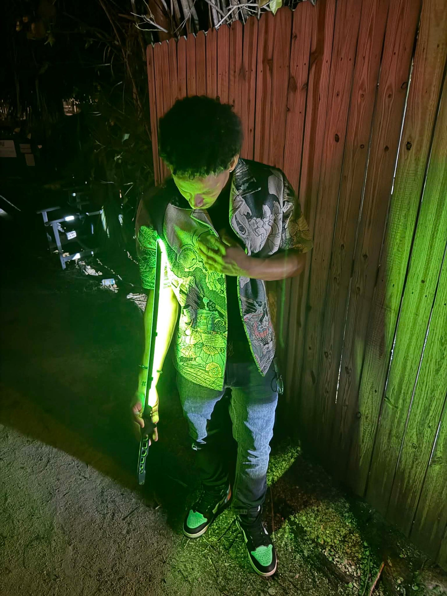 Shogunblades | Series 01: Neon Green | LED Katana